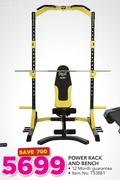 Everlast Power Rack And Bench