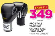 Everlast Pro Style Training Gloves 120Z/140Z/160Z-Per Pair