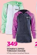 Everlast Women's Zipped Through Hoodie-Each