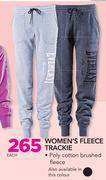 Everlast Women's Fleece Trackie-Each