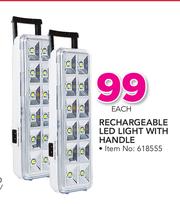 Rechargeable lights at shop game stores