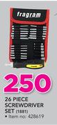 Fragram 26 Piece Screwdriver Set