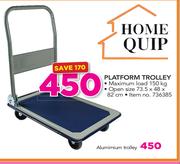 Home Quip Aluminium Trolley