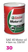 Castrol SAE 40 Motor Oil