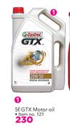 Castrol GTX Motor Oil-5Ltr