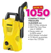 Karcher Compact High Pressure Cleaner K2