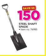 Lasher Steel Shaft Spade