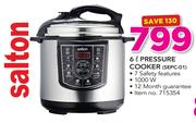 Salton Pressure Cooker SEPC-01-6Ltr