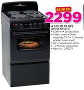 Defy 4 Solid Plate STOVE DSS514