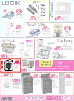 Game Zambia : Nobody Beats Our Big Brand Prices (24 Aug - 6 Sep 2017), page 16