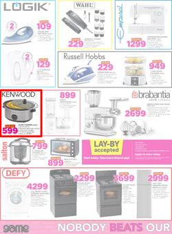 Game Zambia : Nobody Beats Our Big Brand Prices (24 Aug - 6 Sep 2017), page 16