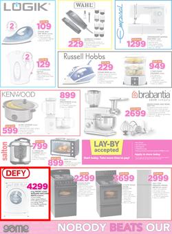 Game Zambia : Nobody Beats Our Big Brand Prices (24 Aug - 6 Sep 2017), page 16