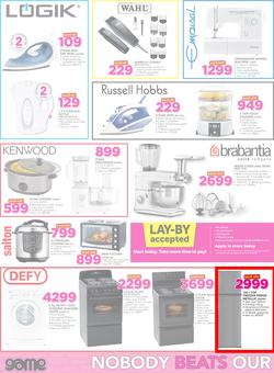Game Zambia : Nobody Beats Our Big Brand Prices (24 Aug - 6 Sep 2017), page 16