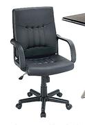 Classic Mid Back Chair Black	