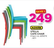 Addis Stella Cafe Chair-Each