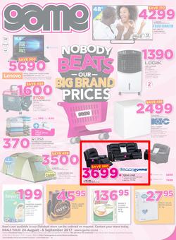Game Namibia : Oshakati Nobody Beats Our Big Brand Prices (24 Aug - 6 Sep 2017), page 1