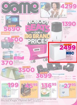 Game Namibia : Oshakati Nobody Beats Our Big Brand Prices (24 Aug - 6 Sep 2017), page 1