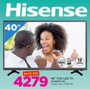 Hisense 40" FHD LED TV HX40N2176F