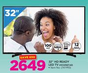 Hisense 32" HD Ready LED TV HX32M2160