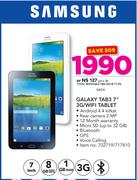 Samsung Galaxy Tab3 7" 3G/WiFi Tablet