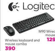 Logitech Wireless Keyboard And Mouse Combo