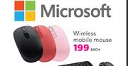 Microsoft Wireless Mobile Mouse-Each
