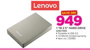 Lenovo 1TB 2.5" Hard Drive UHD F309