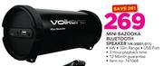 Volkano Mini Bazooka Bluetooth Speaker VK-30001-S11