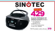 Sinotec FM Portable Radio PR-45U