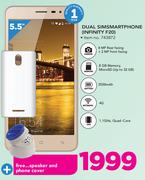 Hisense Dual Sim Smartphone Infinity F20 With Free Speaker & Phone Cover