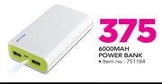Muvit 6000 Mah Power Bank