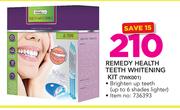 Homemark Remedy Health Teeth Whitening Kit TWK001