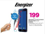 Energizer Universal Glass Screen Protector 5-5.3" Screen-Each