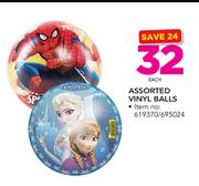 Disney Or Marvel Assorted Vinyl Balls-Each