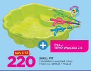 Sunny Shell Pit With Free Tevo Wazooka 2.0