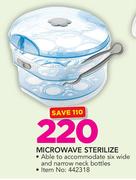Snookums Microwave Sterilize