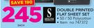 Sheraton Double Printed Flat Sheet Set-Each
