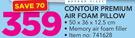 Memre Contour Premium Air Foam Pillow