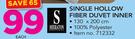 Sheraton Single Hollow Fiber Duvet Inner