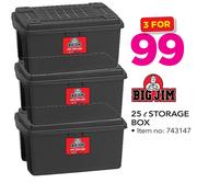 Big Jim 25Ltr Storage Box-For 3