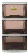 Addis 3 Drawer Slimline Storage Unit Assorted SLIMLINE 7760