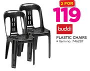 Buddi Plastic Chairs-For 2