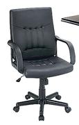Classic Mid Back Chair Black