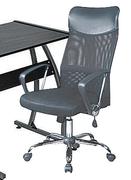 Manhattan High Back Mesh Chair Black