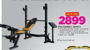 Everlast Pro Barbell Bench