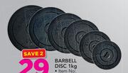 Everlast Barbell Disc-10Kg