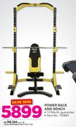 Everlast Power Rack And Bench