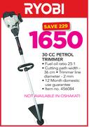 Ryobi 30cc Petrol Trimmer