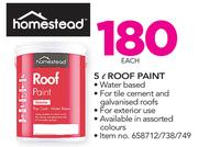 Homestead Roof Paint-5Ltr