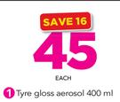 Shield Tyre Gloss Aerosol-400ml